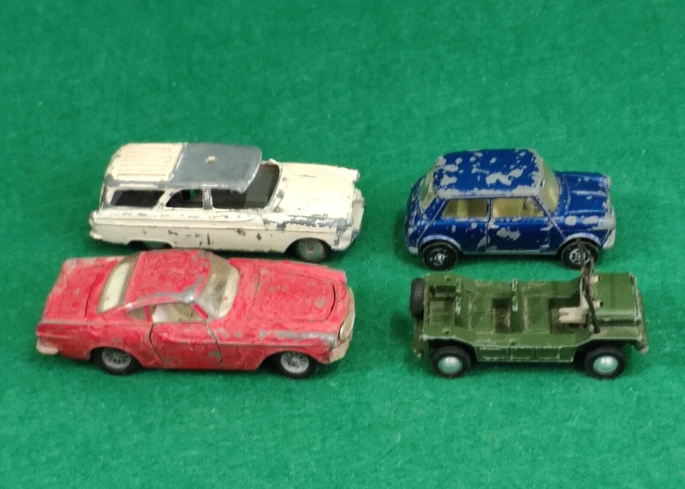 LOTTO MACCHININE MODELLINi 1:43 OBSOLETI DINKY CORGI TOYS no mebetoys politoys - - Immagine 2 di 4