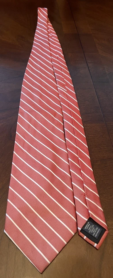 Corbata Banana Republic naranja 100 % seda para hombre hecha en China Foto 4 de 4