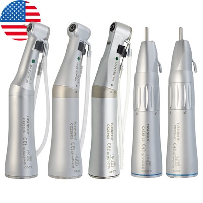 COXO Dental Fiber Optic Implant Surgical Handpiece 20:1 Contra Angle Straight