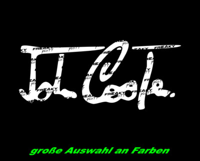 Für Mini F56 R56 Works S One Cabrio Heckscheibe Aufkleber Tuning JDM John Cooper