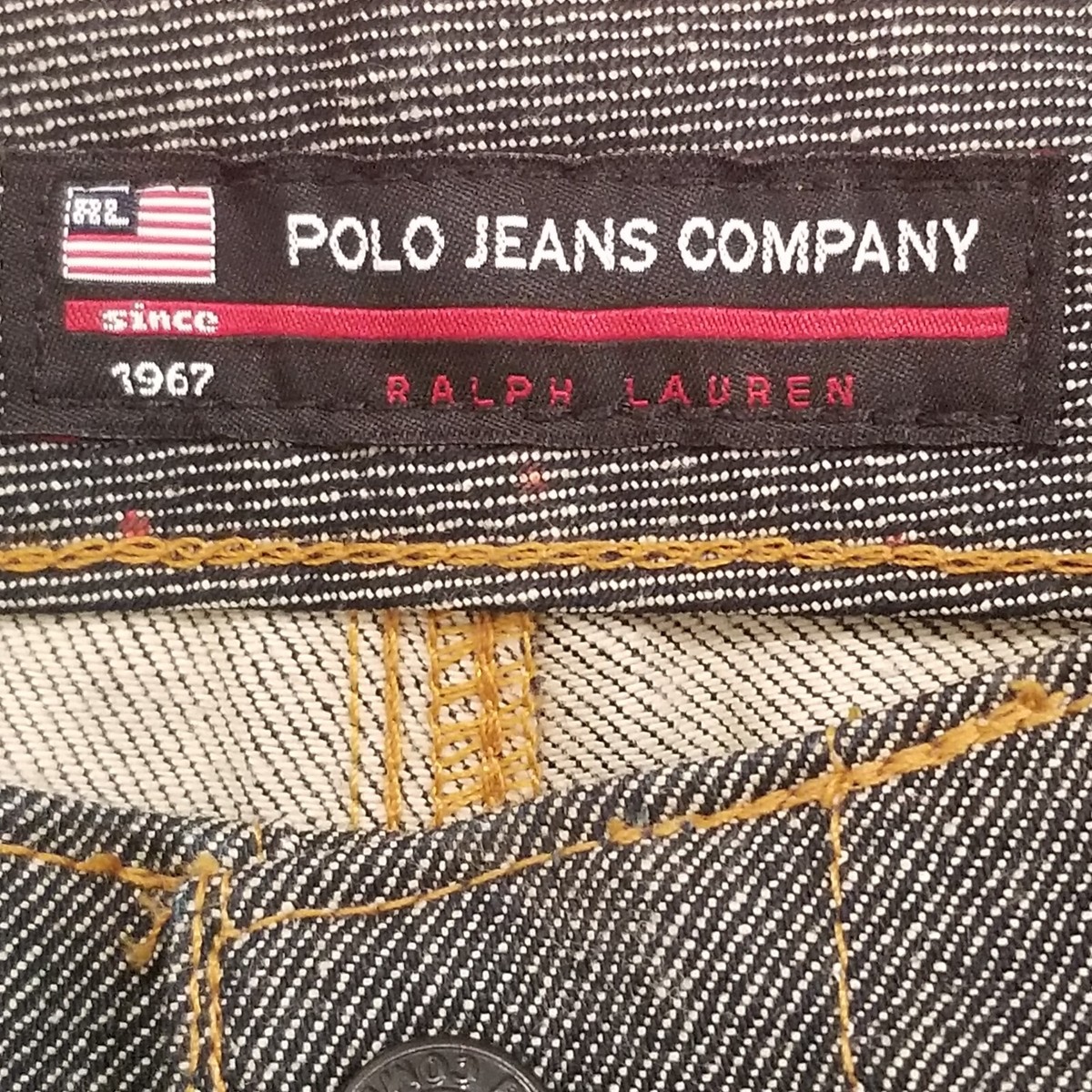 Vintage Polo Jeans Company Ralph Lauren Mens Side Tab Chino Vintage Polo Jeans Company Ralph Lauren Mens Side Tab Chino