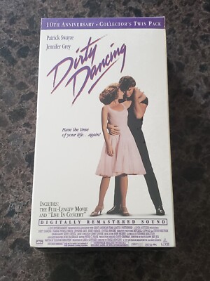 BRAND NEW Dirty Dancing 10th Anniversary (VHS; 1997) Patrick Swayze RARE Sealed