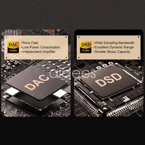 HiFi MP3 Player with Bluetooth Lossless DAC DSD High Resolution Built In 16GB - Bild 14 von 24