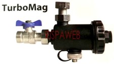 Filtro defangatore magnetico 3/4 salvaspazio sotto caldaia compatto Turbo Mag