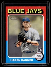 2024 Topps Heritage Hagen Danner RC Toronto Blue Jays #495