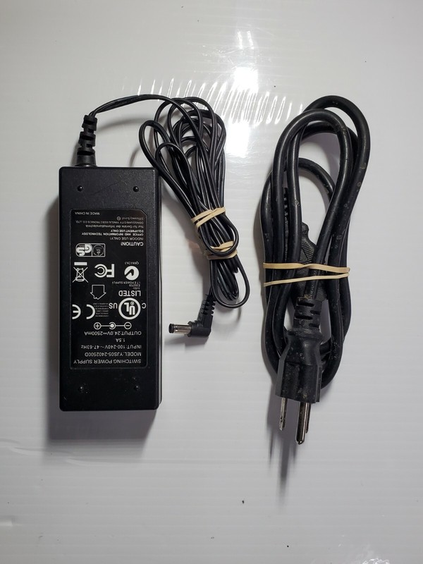 VIZIO SWITCHING POWER SUPPLY YJS05-2402500D  24.0V 2500mA FOR VIZIO SOUNDBARS.