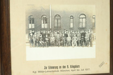 Reservistenbild Soldatenbild Hufbeschlagschule München Uniform Reservistenkrug