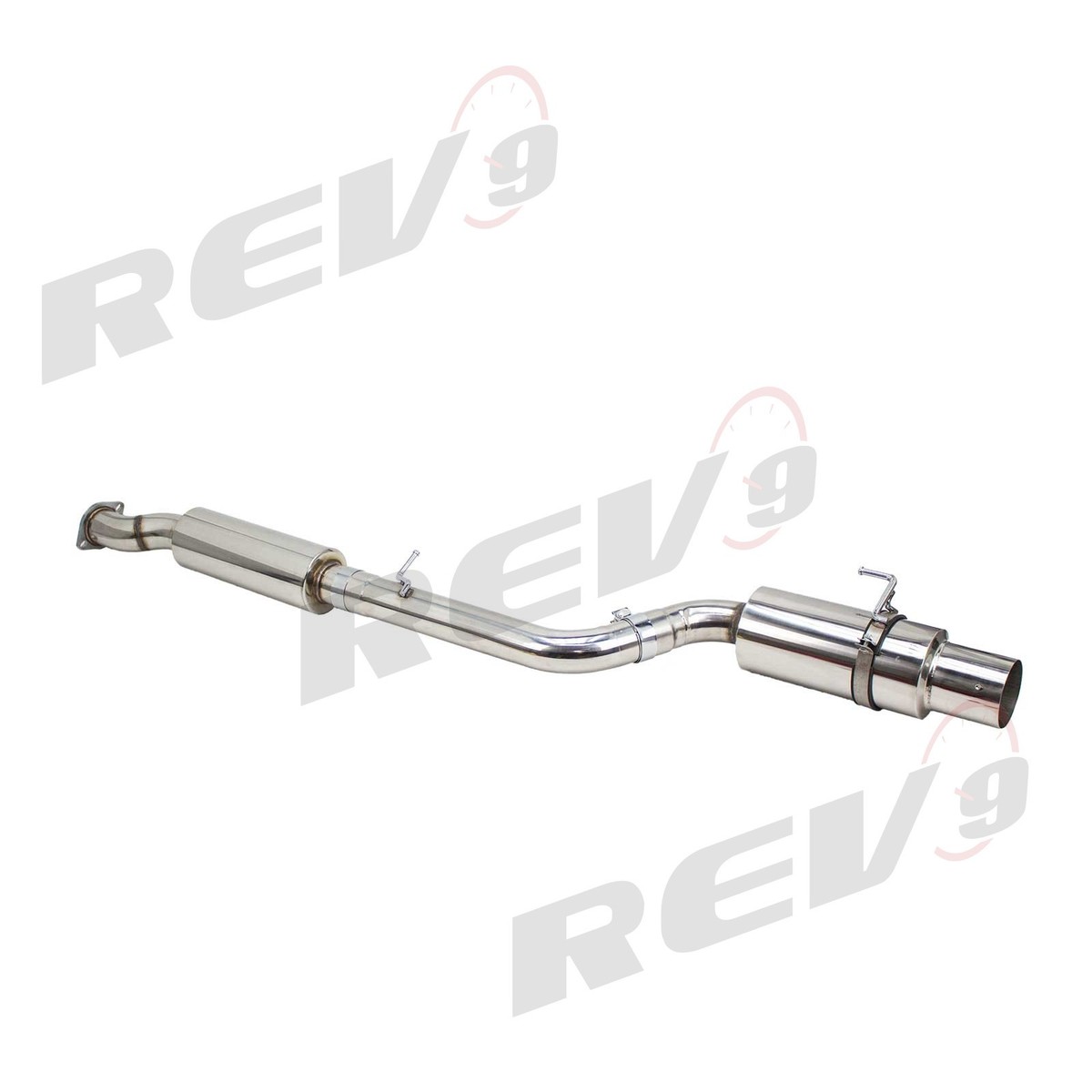 Rev9 Single Exit Catback Exhaust Stainless Steel 3