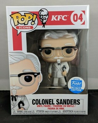 Funko Pop! Ad Icons: Colonel Sanders with Cane (Funko Shop.com Exclusive) #04 889698368032 | eBay