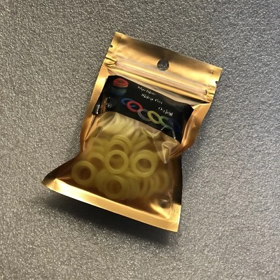 INSPIRE TATTOO SUPPLIES LTD INSPIRE UK Quality Machine O Rings Yellow Silicon Pk.100