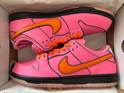 Nike The Powerpuff Girls x Nike SB Dunk Low pink || 46 || FD2631-600