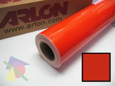 12" X 4ft - Tomato Red Arlon 5000 Craft & Hobby Vinyl - (Liquidation Sale)