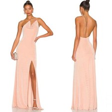 NWT MISHA x REVOLVE Celestine Gown in Pink Champagne Size 0