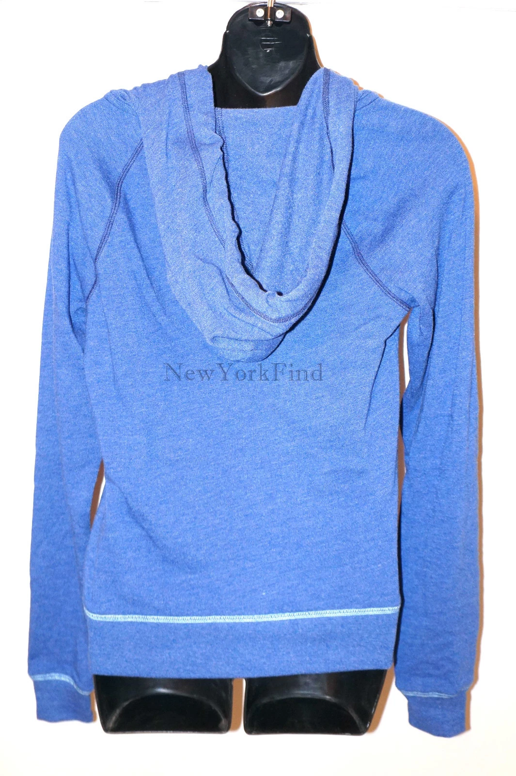 UNDERCOVER Felpa con cappuccio zip intera blu maglia logo Victoria's Secret Love Rosa XS nuova