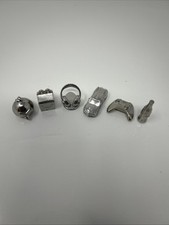 Lot of 6 - Monopoly Empire Silver Edition Replacement Mover Tokens