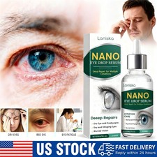 Nano Eye Drops Serum,Natural Nano Lubricant Eye Drops for Dry Eye Presbyopia