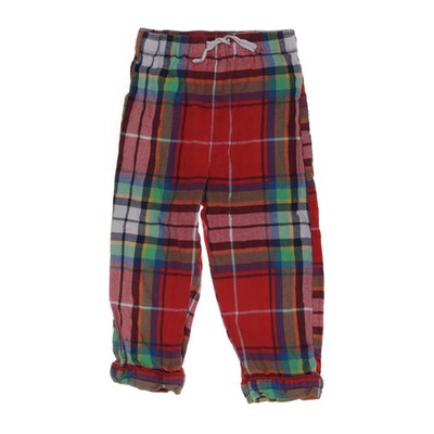 George, Pyjamahose, Größe: 92/98, Rot/Mehrfarbig, Baumwolle, Karo, Flanell #iYn