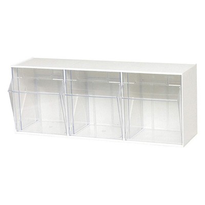 QUANTUM STORAGE SYSTEMS QTB303WT Specialty Cabinet,White,Unf,9 1/2 in 8Y871