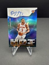 2022-23 Panini NBA Hoops - Hot Signatures Obi Toppin #HS-OBI (AU)