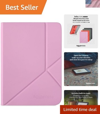 Clara Colour/BW SleepCover in Candy Pink - Eco-Friendly  Leather Case