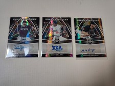 (3) 2022 Panini Elite Extra Hidden Gems Johnson Gary Gill Hill Prosecky Auto Lot