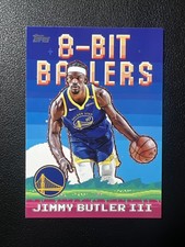 Jimmy Butler III 2025-26 Topps Basketball 8-Bit Ballers Golden State Warriors 