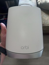NETGEAR Orbi RBR750 Tri-band Mesh WiFi 6 AX4200 Network Internet Router AX
