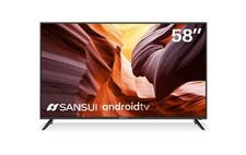 Sansui S58P28UA 58-Inch 4K UHD HDR Smart LED Android TV with Google Assistant