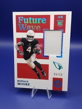 RIP 2021 Panini Encased-Future Wave Materials Rondale Moore #FWM-RM Sapphire...