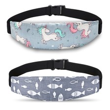 Baby Carseat Head Support,Car seat Straps Pillow Support Ban,Stroller Neck Re...