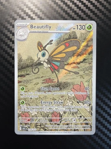 Beautifly 219/217 - Ascended Heroes - Pokemon - NM