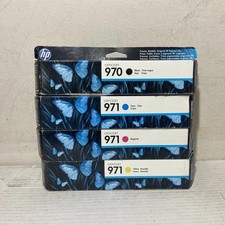 Juego completo tinta genuina hp CN621AM/622AM/623AM/624AM (970/971) BK,C,M,Y caducidad: 2016