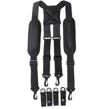 Police Suspender for Duty Belt,Tactical Suspenders,Duty Belt Tactical Duty Be...
