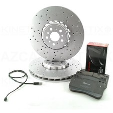 FOR BMW M5 F90 M8 F91 F92 F93 COMPETITION FRONT BRAKE DISCS BREMBO PADS 395mm