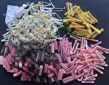 Vintage Variety Of Hair Roller, Curlers And Pins