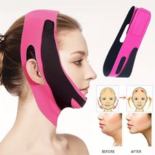 V-Line chin Lift Up Slimming Mask Cheek Belt Face slim Strap Band UK