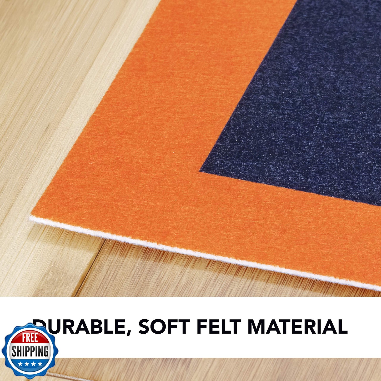 Rico Industries NCAA Prairie View AandM Panthers Classic 12" x 30" Felt Wall 