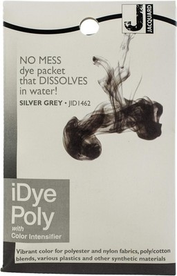 Jacquard IDYE-462 iDye Poly, 14 Grams, Silver Grey