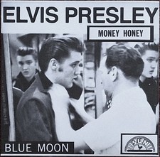 Elvis Presley Money Honey/Blue Moon Sun Record Bootleg Picture Sleeve Only