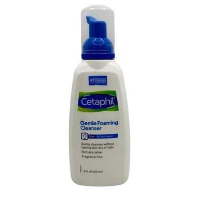 Cetaphil Gentle Foaming Cleanser 8 oz Frangrance Free