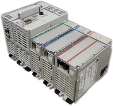  Allen-Bradley CompactLogix L43 w/ IO modules + 4-Axis Sercos