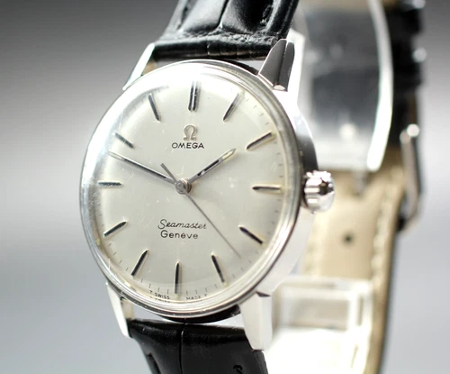 W Name [N MINT] OMEGA Seamaster Geneve Cal.601 Manyal Winding Men's From JAPAN