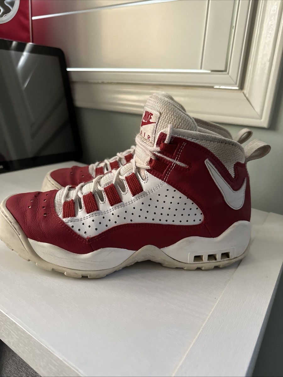 Nike Air Darwin Dennis Rodman Red White AJ9710-600 Men’s Size 10 No Insoles