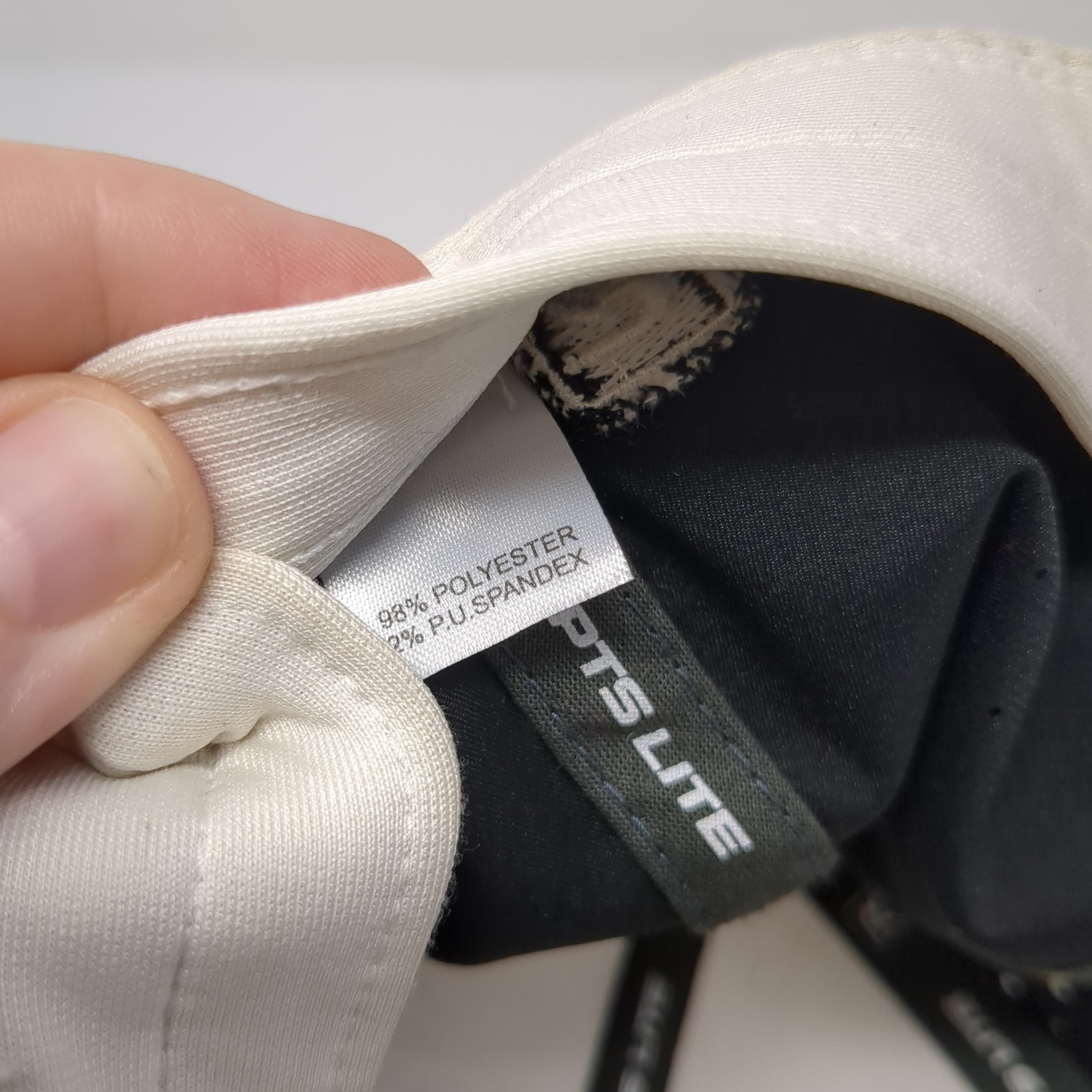 ER Fitted Baseball Cap Black Medium Embroidered B… - image 10