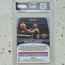 2019-20 Panini Chronicles Marquee Zion Williamson #244 Rookie Card