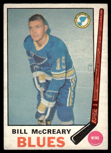 Bill McCreary #181 1969 O-Pee-Chee card