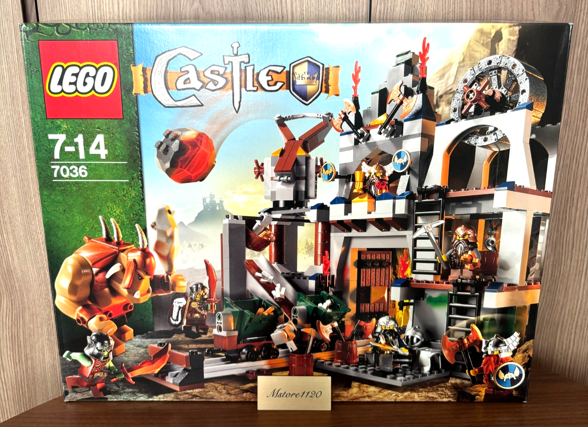 LEGO 7036 Castle Fantasy Era Dwarves' Mine In 2007 with box New | eBay