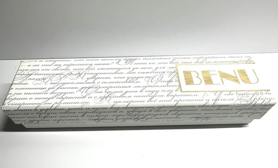 Pluma Estilográfica Benu Titan Plumas Goulet Exclusivas Con Plumín Mediano Nueva En Caja Foto 4 de 4