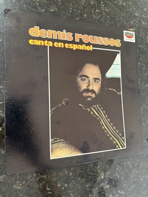 DEMIS ROUSSOS   CANTA EN ESPAÑOL   ATLAS RECORDS/VG+ VIYL/LEA CONDITION