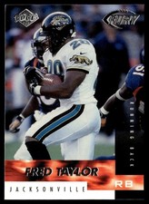 1999 Collector's Edge Fury Fred Taylor Jacksonville Jaguars #136